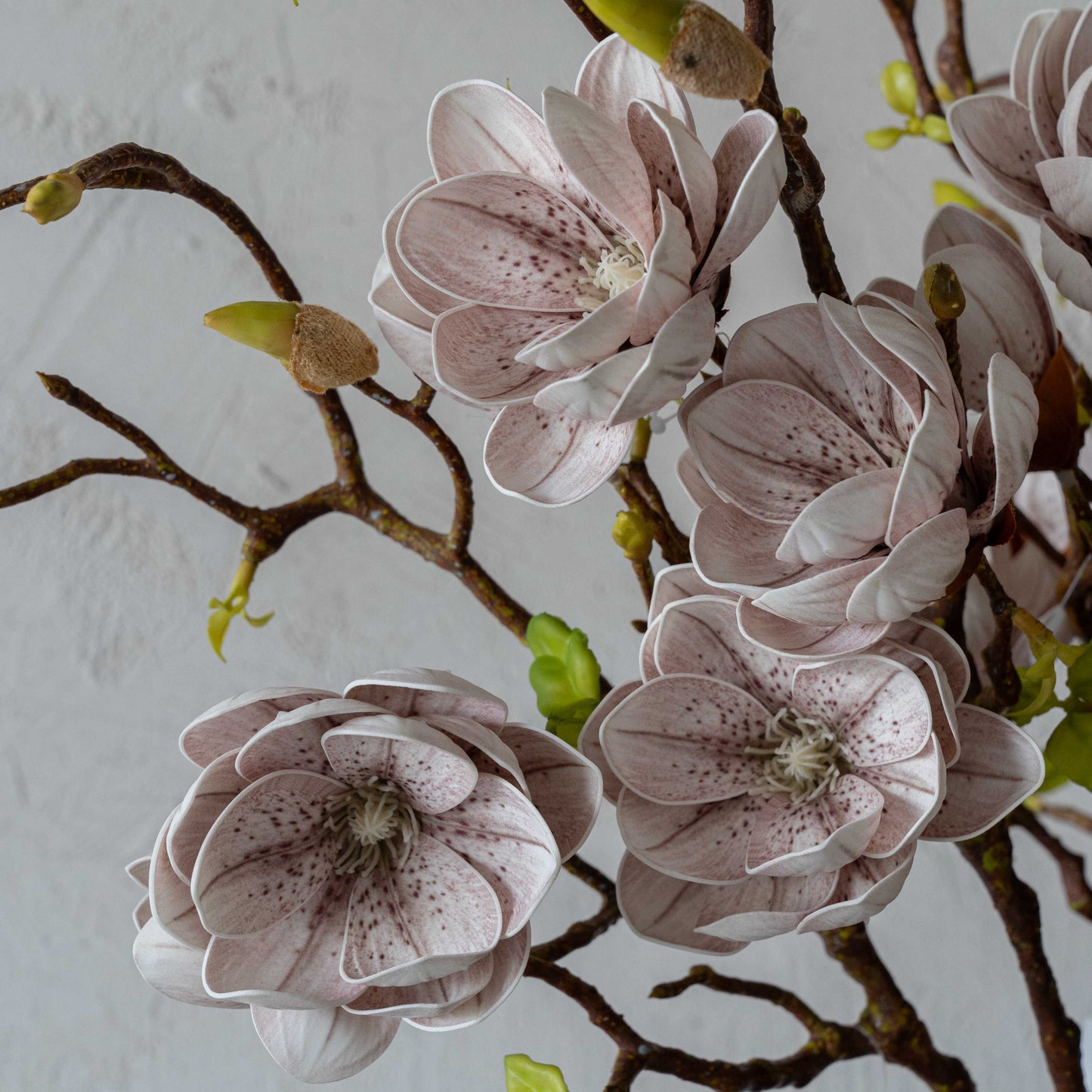 Synthetic Spout Beige (Walnut) - Artificial Flower